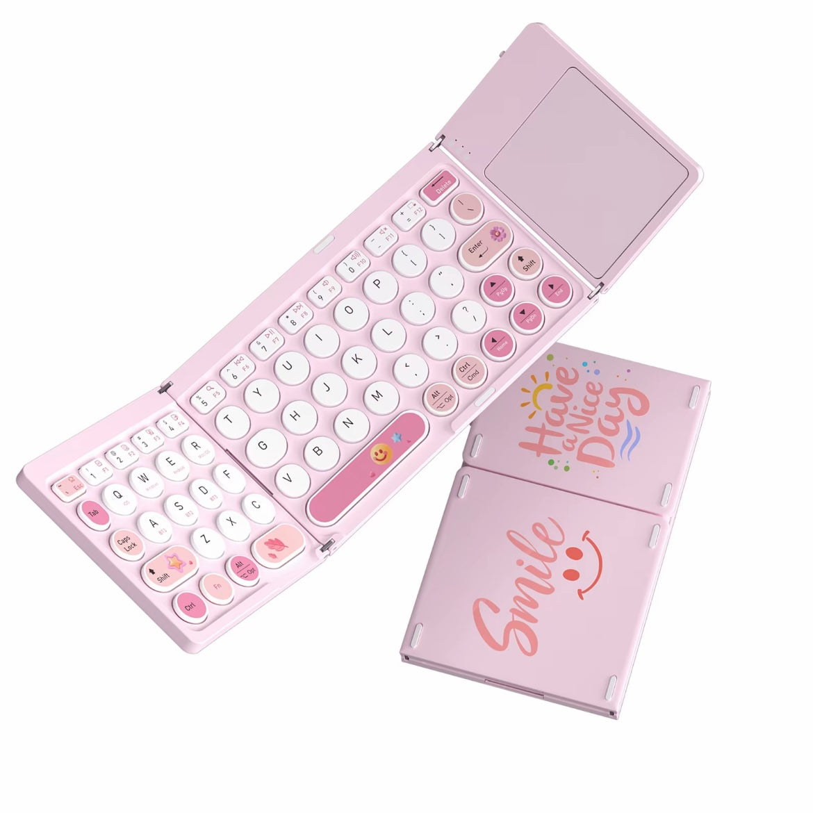 Teclado Rosa Plegable